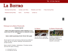 Tablet Screenshot of lebistrowentworth.com